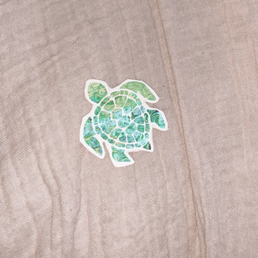 Turtle sticker